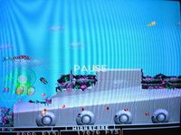 une photo d'Ã©cran de Bio Hazard Battle sur Sega Megadrive